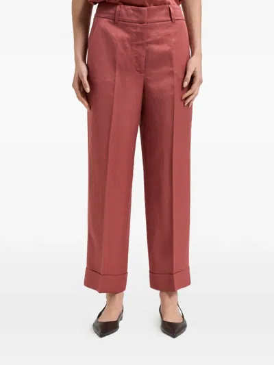 Peserico Pleated Trousers In Multi