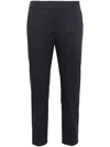 Peserico Dart-detailing Trousers In Blue