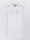 Peserico Sleek Trapezoid Polo Shirt With Masculine Collar