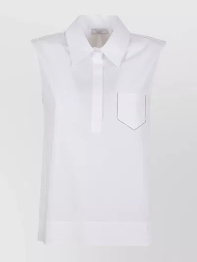 PESERICO DONNA TOP FRONT POCKET