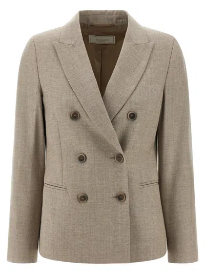 PESERICO DOUBLE-BREASTED BLAZER