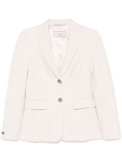 Peserico Double-face Blazer In ホワイト