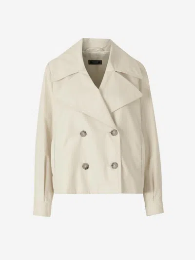 PESERICO PESERICO DOUBLE TECHNICAL TRENCH COAT