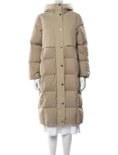 Pre-owned Peserico Down Coat In Neutrals