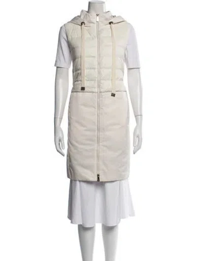 Pre-owned Peserico Down Coat In Neutrals