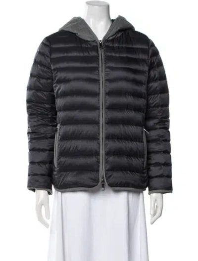 Pre-owned Peserico Down Jacket In Blue