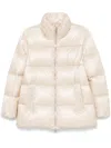 Peserico Down Jacket In Brown