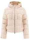 Peserico Down Jacket With Punto Luce In Pink