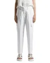 Peserico Drawstring Cargo Pants In Light White