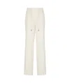 Peserico Drawstring Casual Pants In White