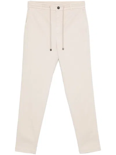 Peserico Corduroy Trousers In Neutral