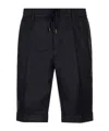 Peserico Drawstring Shorts In Black