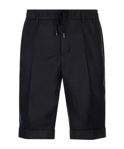 Peserico Drawstring Shorts In Black