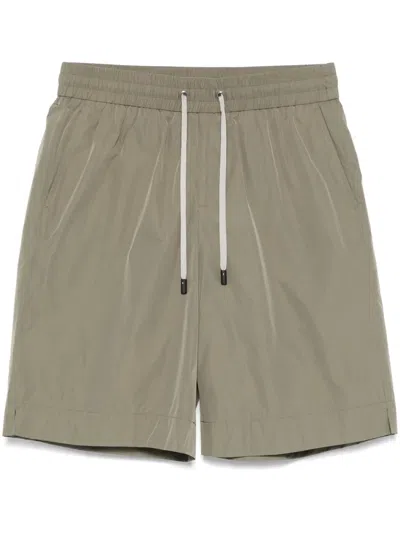 Peserico Drawstring Shorts In Green
