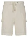 Peserico Drawstring-waist Shorts