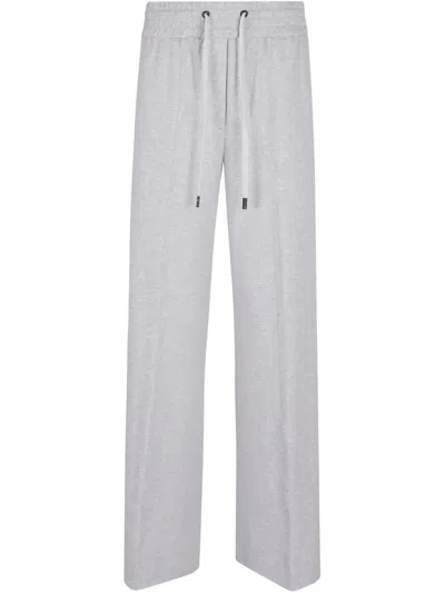 PESERICO DRAWSTRING WIDE-LEG TROUSERS