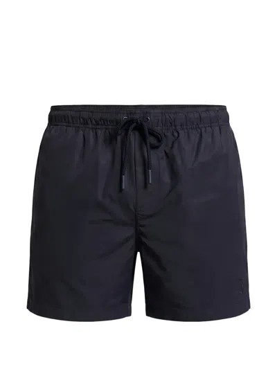 Peserico Drawstring-waist Swim Shorts In Multi