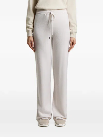 Peserico Drawstring-waist Track Pants In White