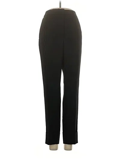 Pre-owned Peserico Dress Pants In Black
