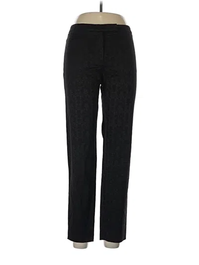 Pre-owned Peserico Dress Pants In Black