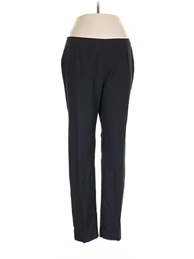 Pre-owned Peserico Dress Pants In Black
