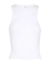 Peserico Easy Woman Top White Size 6 Cotton