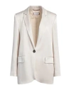 Peserico Easy Woman Blazer Off White Size 10 Acetate, Viscose
