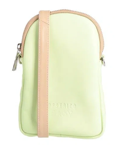 Peserico Easy Woman Cross-body Bag Light Green Size - Leather