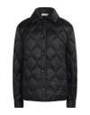 Peserico Easy Woman Jacket Black Size 10 Polyamide In Black