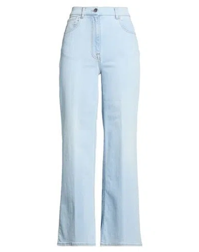 Peserico Easy Woman Jeans Blue Size 6 Cotton, Polyester, Elastane