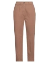 Peserico Easy Woman Jeans Brown Size 6 Cotton, Elastane In Brown
