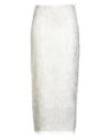 Peserico Easy Woman Maxi Skirt Ivory Size 6 Acetate, Viscose In Multi