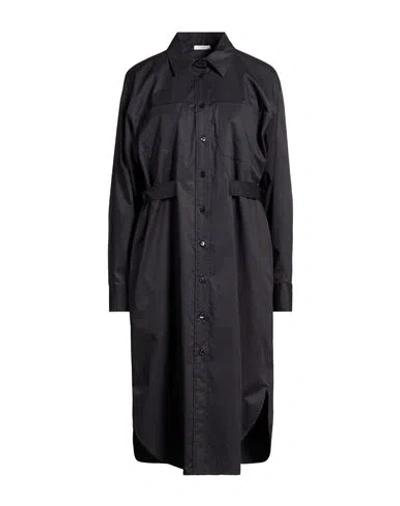 Peserico Easy Woman Midi Dress Midnight Blue Size 10 Cotton, Elastane