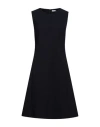 Peserico Easy Woman Midi Dress Midnight Blue Size 6 Polyester, Viscose, Cotton, Elastane