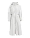 Peserico Easy Woman Overcoat & Trench Coat Light Grey Size 6 Polyamide In Grey