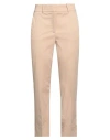 Peserico Easy Woman Pants Beige Size 4 Cotton, Elastane
