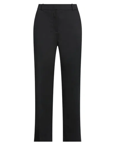 Peserico Easy Woman Pants Black Size 14 Cotton, Elastane