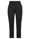 Peserico Easy Woman Pants Black Size 14 Wool, Polyester, Elastane, Cashmere, Merino Wool