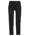Peserico Easy Woman Pants Black Size 6 Polyester, Viscose, Cotton, Elastane