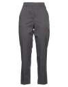 Peserico Easy Woman Pants Grey Size 14 Cotton, Elastane