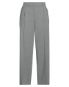 Peserico Easy Woman Pants Grey Size 6 Polyester, Wool, Elastane