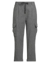 Peserico Easy Woman Pants Grey Size 6 Wool, Nylon, Silk, Elastane, Cashmere In Gray