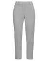 Peserico Easy Woman Pants Grey Size 6 Polyester, Viscose, Cotton, Elastane In Grey