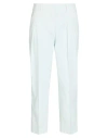 Peserico Easy Woman Pants Light Green Size 10 Cotton, Elastane
