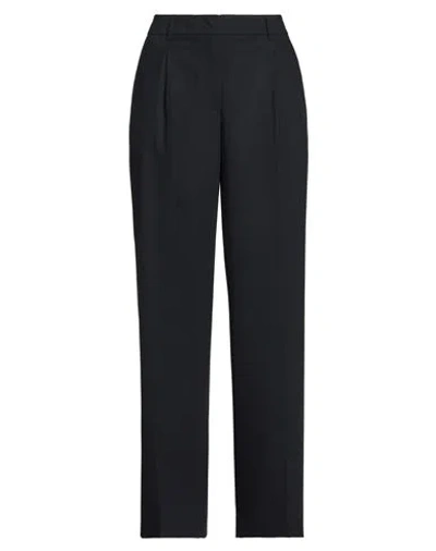 Peserico Easy Woman Pants Midnight Blue Size 6 Polyester, Wool, Elastane