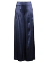 Peserico Easy Woman Pants Navy Size 6 Viscose In Blue