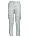 Peserico Easy Woman Pants Off White Size 8 Cotton, Elastane In Off White