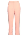 Peserico Easy Woman Pants Salmon Pink Size 6 Polyester In Pink