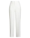 Peserico Easy Woman Pants White Size 6 Polyester In White