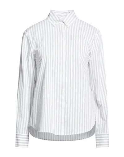 Peserico Easy Woman Shirt White Size 6 Viscose, Silk